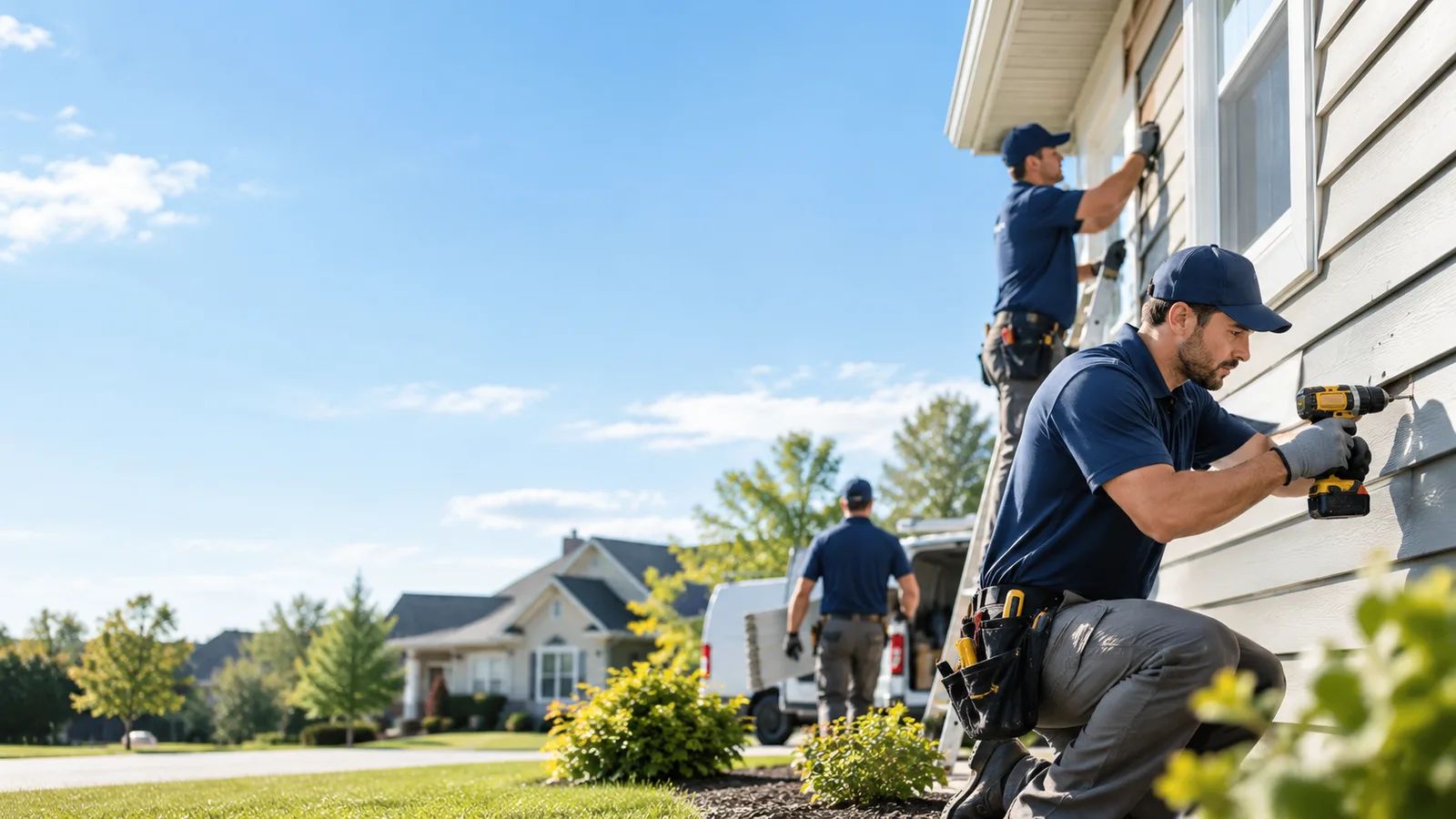 Partial Siding Replacement in Sugar Run, PA